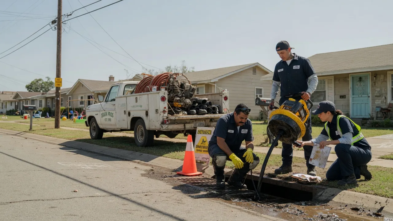 Drain Cleaning in Peggy, TX near me